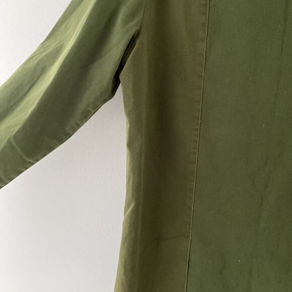 Vintage Puma Blazer Mens XL Army Green Two Tone Gorpcore Coat Jacket NWT - Picture 3 of 16